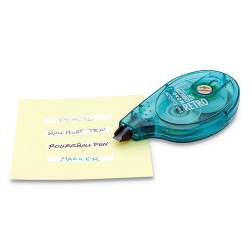 Mono Original Correction Tape, Assortedt Retrocolor Applicators, 0.17