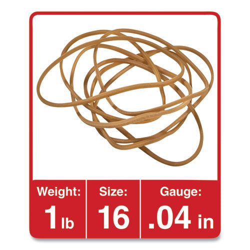 Rubber Bands, Size 16, 0.04