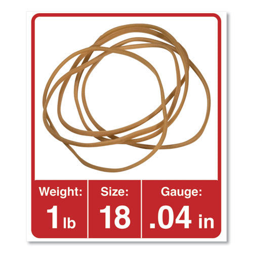 Rubber Bands, Size 18, 0.04