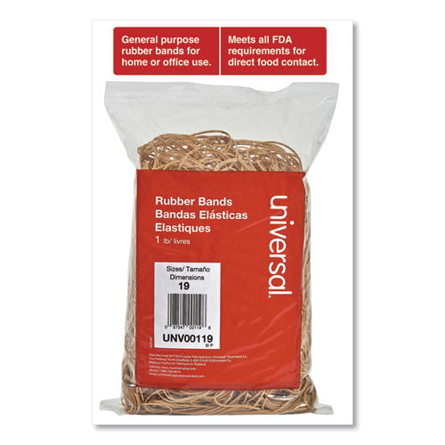 Rubber Bands, Size 19, 0.04