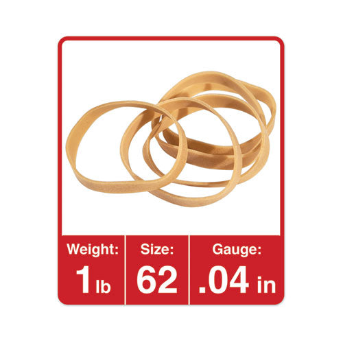 Rubber Bands, Size 62, 0.04