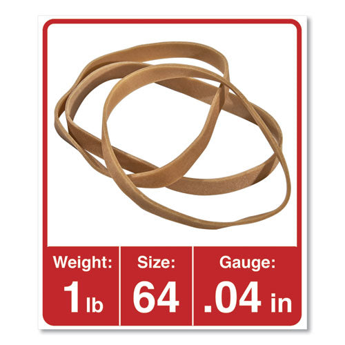 Rubber Bands, Size 64, 0.04