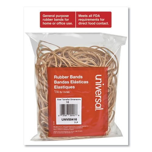 Rubber Bands, Size 16, 0.04