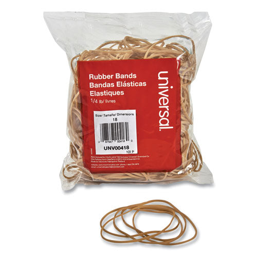 Rubber Bands, Size 18, 0.04