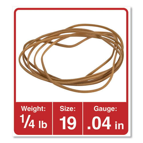 Rubber Bands, Size 19, 0.04