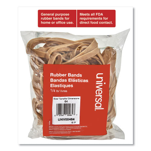 Rubber Bands, Size 64, 0.04