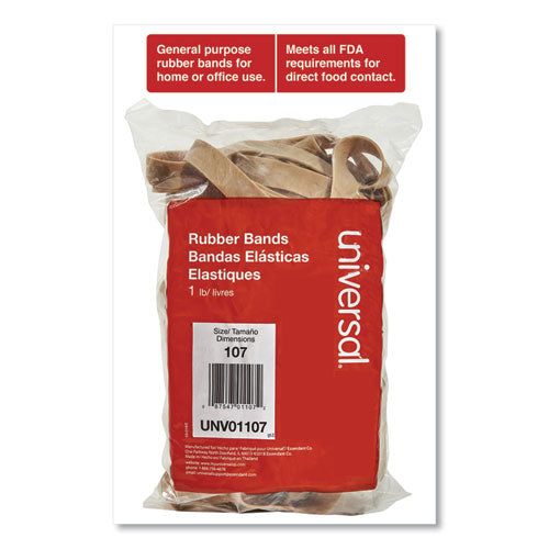 Rubber Bands, Size 107, 0.06