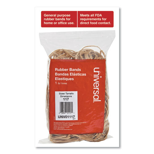 Rubber Bands, Size 117, 0.06