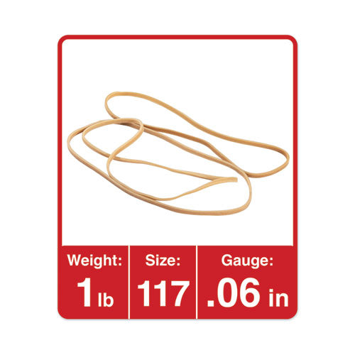 Rubber Bands, Size 117, 0.06