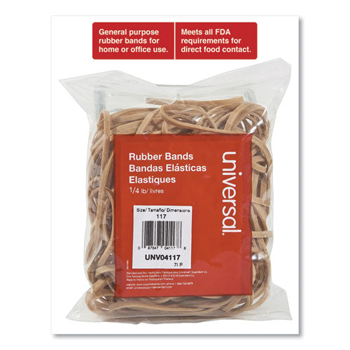 Rubber Bands, Size 117, 0.06