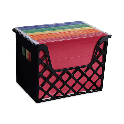 Recycled Extra Capacity Desktop File Holder, Letter Size, 8.5