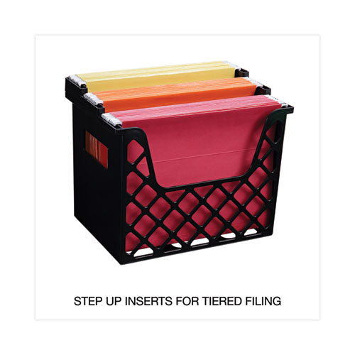Recycled Extra Capacity Desktop File Holder, Letter Size, 8.5