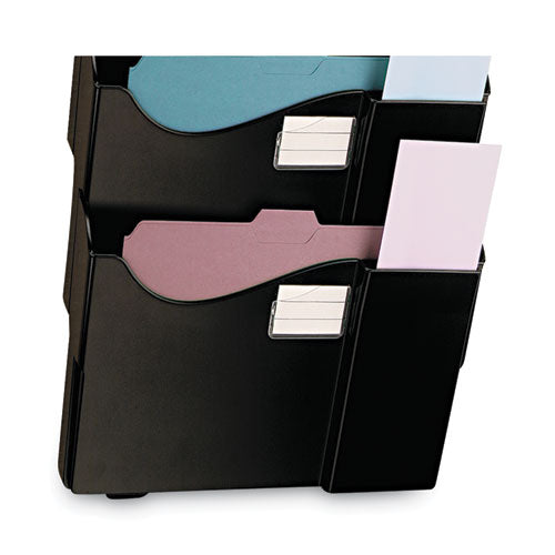 Grande Central Filing System, 4 Sections, Legal/letter Size, Wall Mount, 16.63