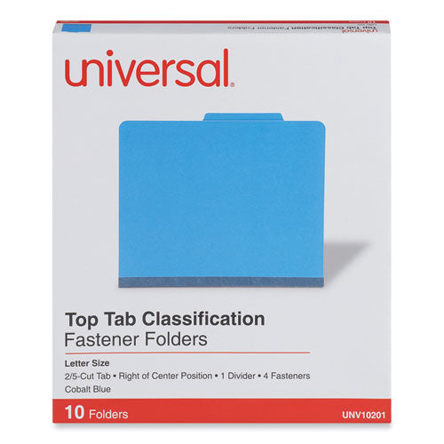Bright Colored Pressboard Classification Folders, 2