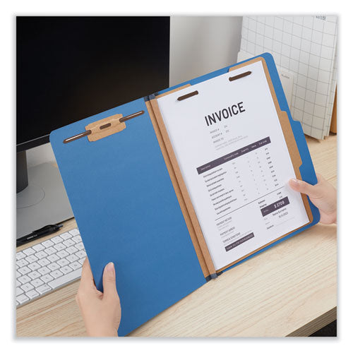 Bright Colored Pressboard Classification Folders, 2