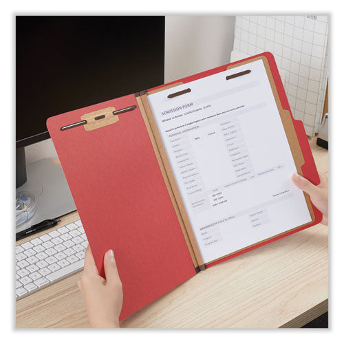Bright Colored Pressboard Classification Folders, 2