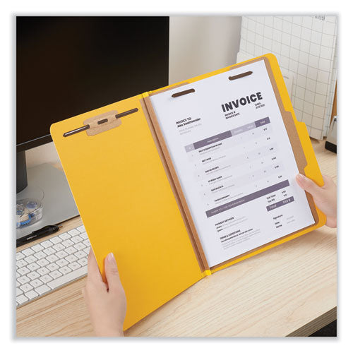 Bright Colored Pressboard Classification Folders, 2