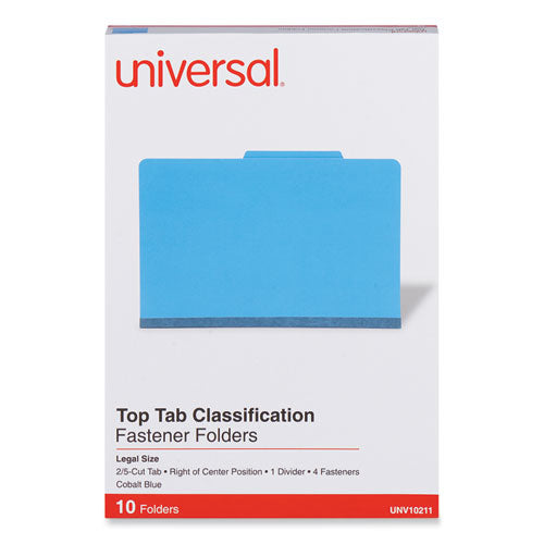 Bright Colored Pressboard Classification Folders, 2
