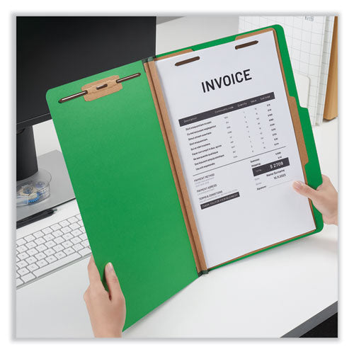 Bright Colored Pressboard Classification Folders, 2