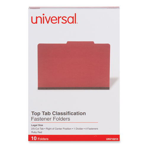Bright Colored Pressboard Classification Folders, 2