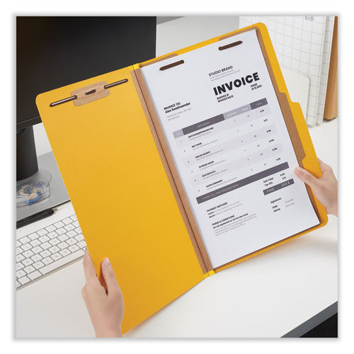Bright Colored Pressboard Classification Folders, 2
