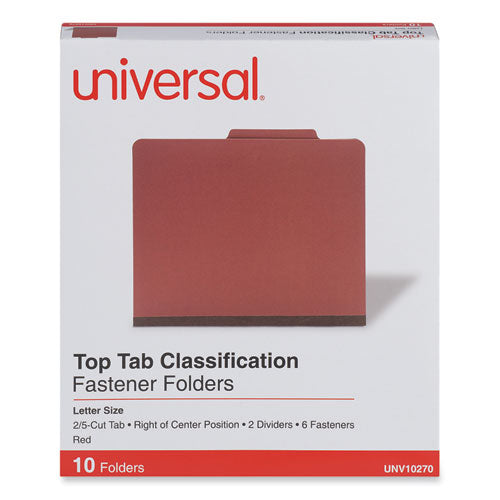 Six-section Pressboard Classification Folders, 2