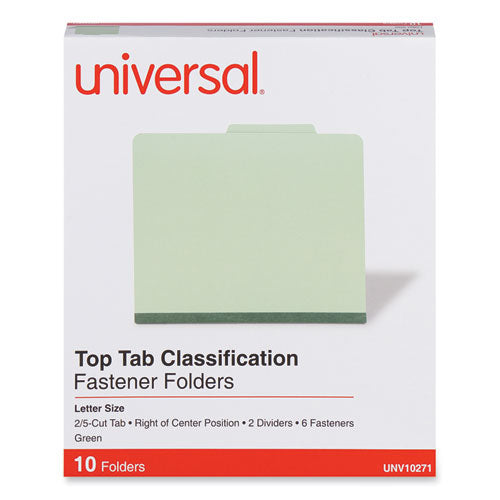 Six-section Pressboard Classification Folders, 2