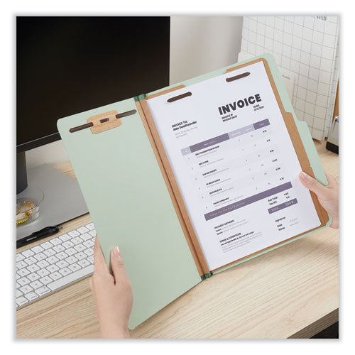 Six-section Pressboard Classification Folders, 2