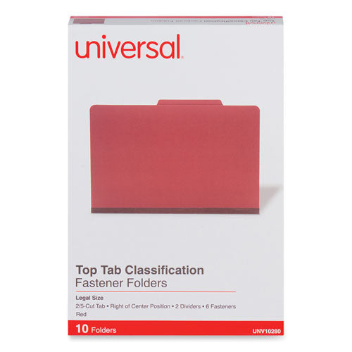 Six-section Pressboard Classification Folders, 2