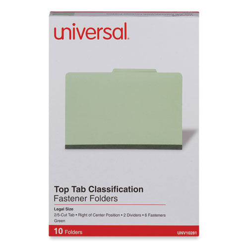 Six-section Pressboard Classification Folders, 2