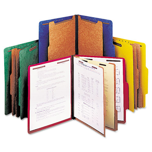 Bright Colored Pressboard Classification Folders, 2