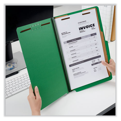 Bright Colored Pressboard Classification Folders, 2