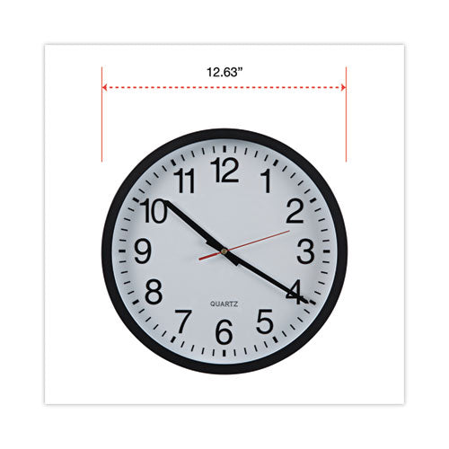 Classic Round Wall Clock, 12.63