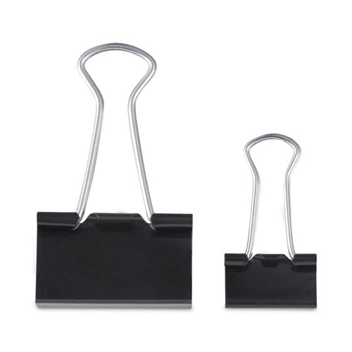 Binder Clips With Storage Tub, (50) Small (0.75