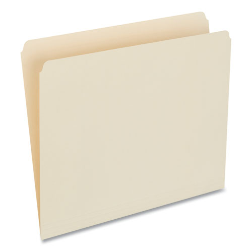 Top Tab File Folders, Straight Tabs, Letter Size, 0.75