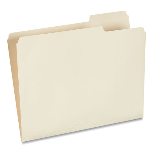 Top Tab File Folders, 1/3-cut Tabs: Right Position, Letter Size, 0.75