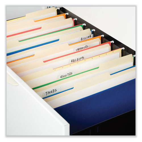 Top Tab File Folders, 1/3-cut Tabs: Right Position, Letter Size, 0.75
