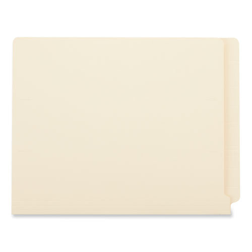 Reinforced End Tab Fastener Folders, 0.75