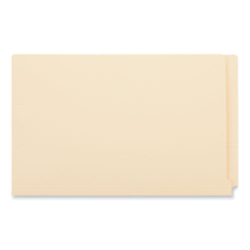 Reinforced End Tab Fastener Folders, 0.75