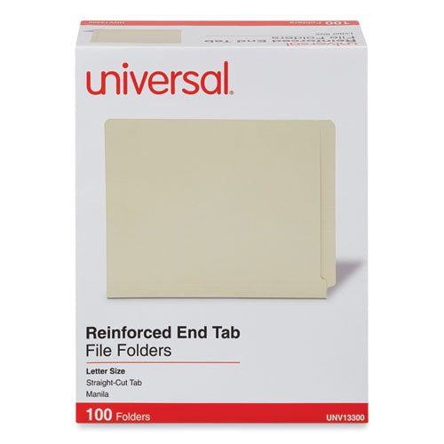 Deluxe Reinforced End Tab Folders, 9