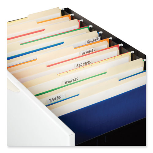 Reinforced Top Tab Fastener Folders, 0.75