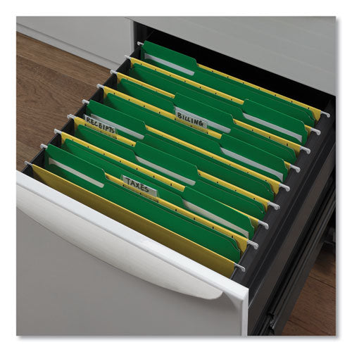 Deluxe Reinforced Top Tab Fastener Folders, 0.75
