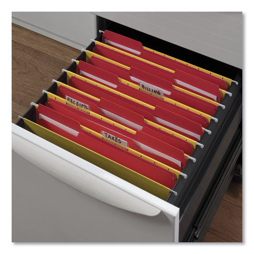 Deluxe Reinforced Top Tab Fastener Folders, 0.75