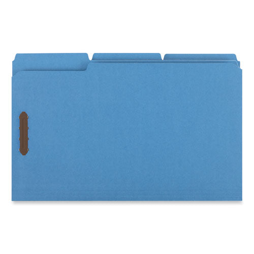 Deluxe Reinforced Top Tab Fastener Folders, 0.75