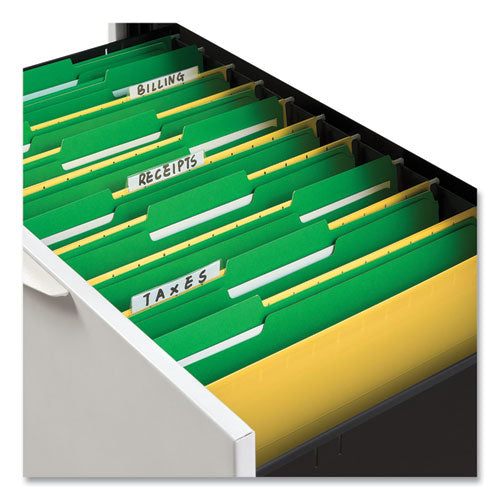 Deluxe Reinforced Top Tab Fastener Folders, 0.75