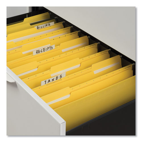Deluxe Reinforced Top Tab Fastener Folders, 0.75
