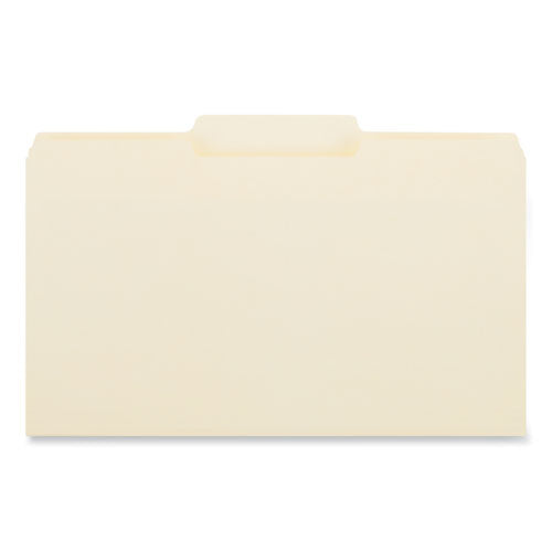 Top Tab File Folders, 1/3-cut Tabs: Center Position, Legal Size, 0.75