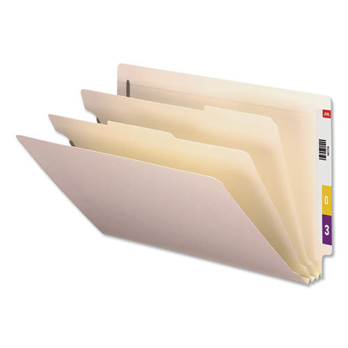 Six-section Manila End Tab Classification Folders, 2