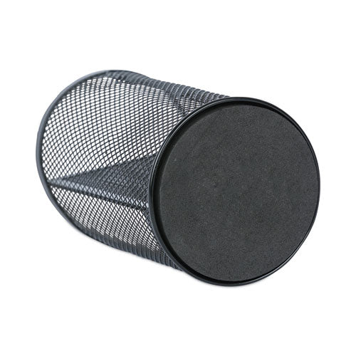 Metal Mesh 3-compartment Pencil Cup, 4.13