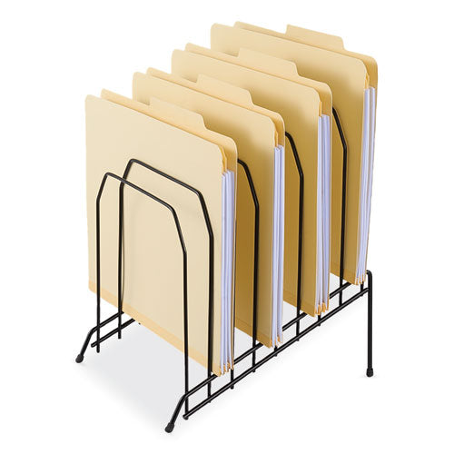 Wire Tiered File Sorter, 8 Sections, Letter To Legal Size Files, 8